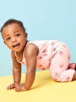 Simple Joys by Carter's Baby Girls' Fashion Jumpsuits, Pack of 2 - Image 5